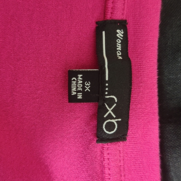 Pink Mesh Overlay Tee RXB 3X - Picture 6 of 9